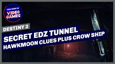 Destiny 2 Secret Edz Area Found Using Hawkmoon And Crows Ship Youtube