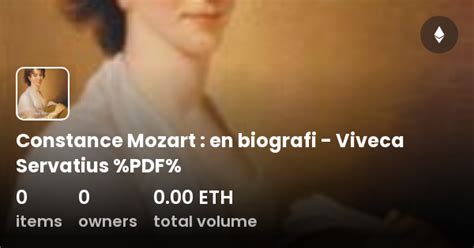 Constance Mozart En Biografi Viveca Servatius Pdf Collection