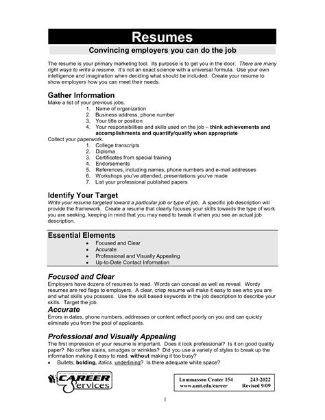 This is why it's so important to make a great. Job Resume Sample - http://www.resumecareer.info/job-resume-sample/ | Job resume template, First ...