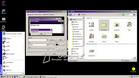 A Very Close Windows 98 Classic Theme On Windows 10 Winclassic