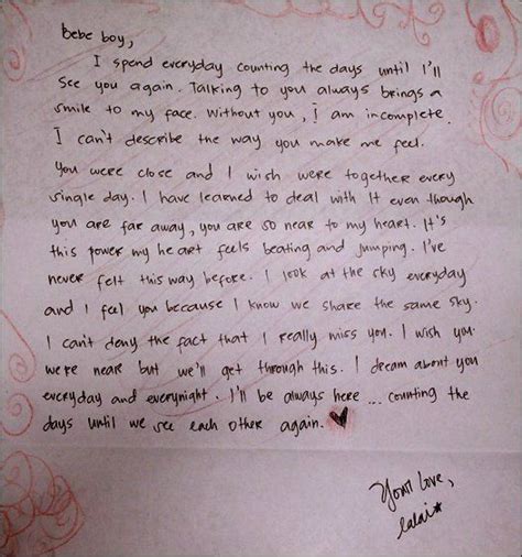 Pin By Tkh On Print Letter For Him Romantic Love Letters Love