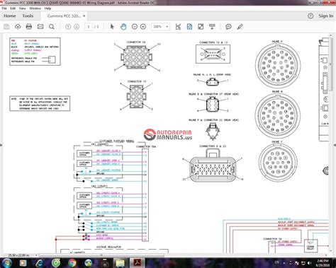 Diagram Cummins Qsk45 Qsk60 Qsk78 Engine Wiring Electrical Diagram