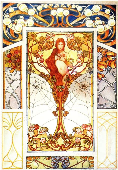 Art Nouveau Designs Frieze Tile Art Nouveau Stained Glass Designs Art Nouveau Tiles Art