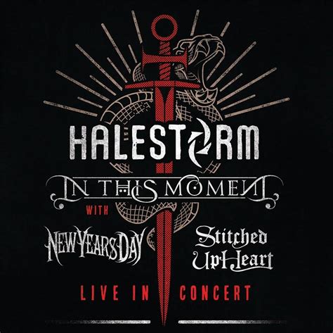 Halestorm 2018 Tour The Rock Revival