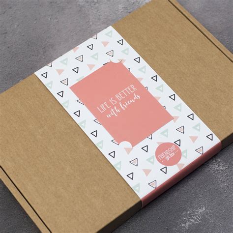Personalised Letterbox Friendship T Box By Milly Inspired