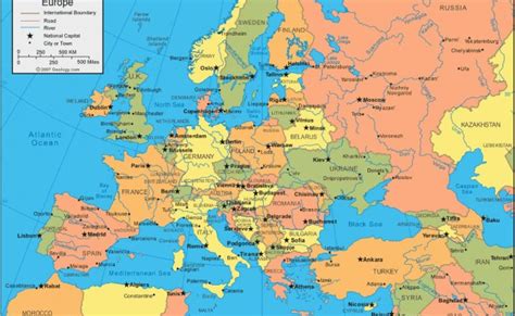 Large Scale Map Of Europe Secretmuseum Theme Loader