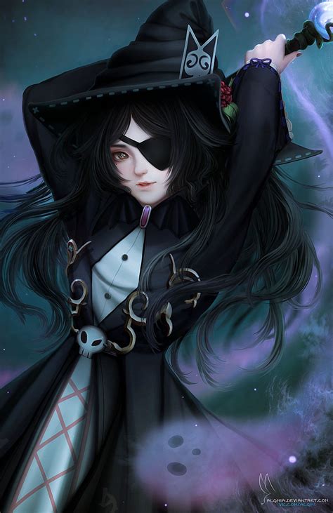 Amazing Witch Anime Art Artist Anastasia Volkova Alqmia Original Anime Characters