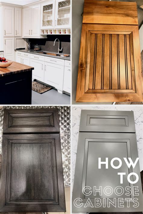 Choosing color and finish based on tone hardware on white cabinets will stand out and steal the show, so it's a great opportunity to go bold! How To Choose Kitchen Cabinets For Your Home | Kitchen ...