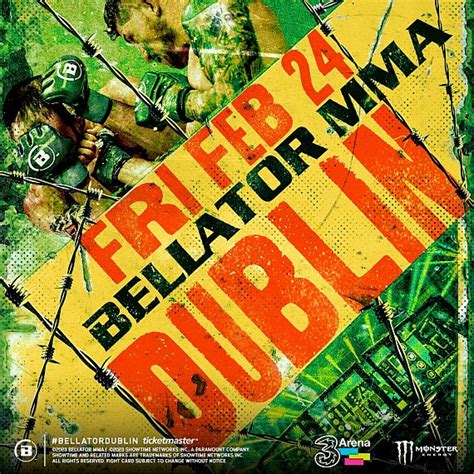 Bellator Mma Announces Return To Dublin On Feb