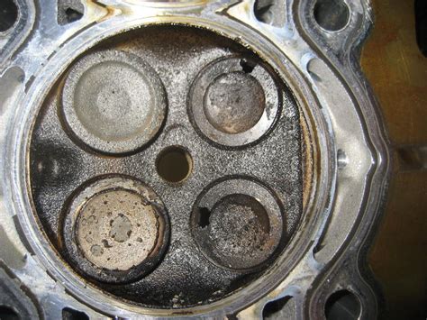 The components of the exhaust valve. After Burnt Exhaust Valve Rebuild....Noise From Valve ...