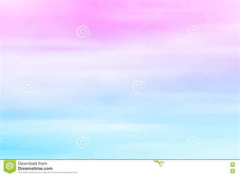 Pastel Pink Sky Background With Pink Clouds Pink Watercolor Abstract