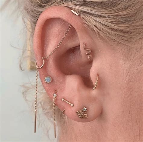 Ear Piercing Trends 2020 The Ultimate Ear Piercing Guide