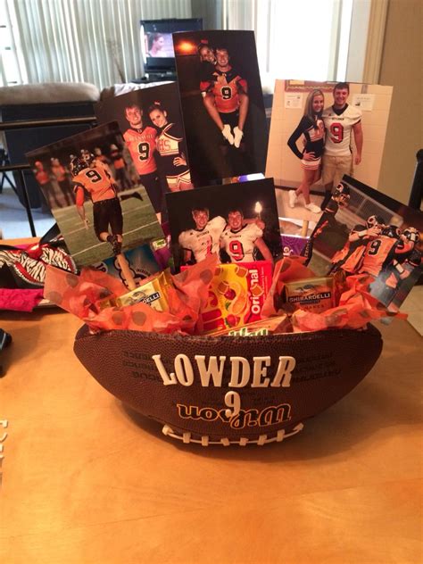 Football boyfriend senior night gift | Jesse | Pinterest | Football