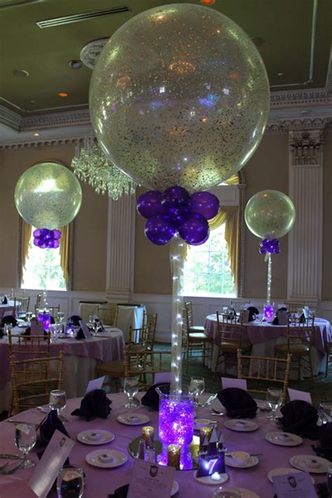 Simple And Beautiful Balloon Wedding Centerpieces Decoration Ideas 22
