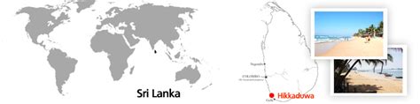 Maps Tourism Guide To Hikkaduwa Sri Lanka
