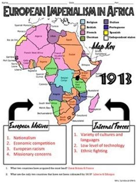 Map of the world during imperialism belgian imperialism in africa. 1000+ images about World History on Pinterest | World history, Social studies and World war