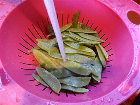 Wok de pois gourmands à lasiatique
