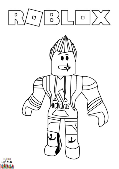Ausmalbilder roblox cute coloring pages cartoon coloring pages