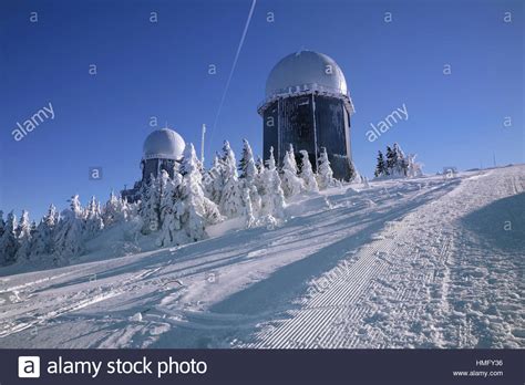 Winter Observatory On Grosser Arber Grosser Arber Bayerisch