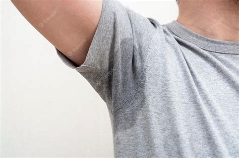Premium Photo Sweaty Armpit Wet Underarm Wet Stain On Grey Tshirtx9xa