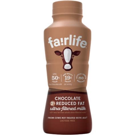 Fairlife 2 Reduced Fat Ultra Filtered Chocolate Milk 115 Fl Oz