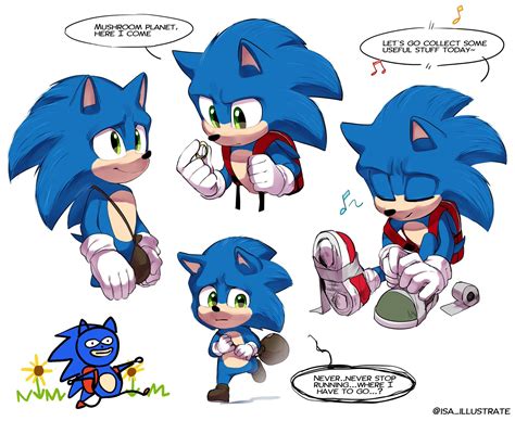 🍩이사isa🌭 On Twitter Sonic Fan Characters Hedgehog Movie Sonic The