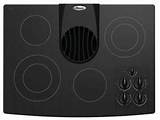Images of Electric Cooktop With Downdraft Ventilation