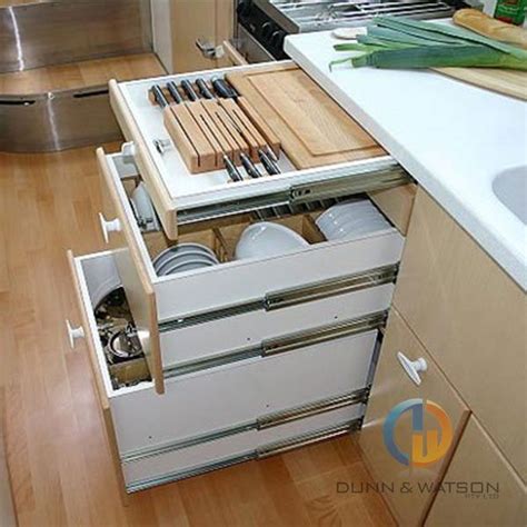 Dunn And Watson Stainless Steel Drawer Slides 45kg