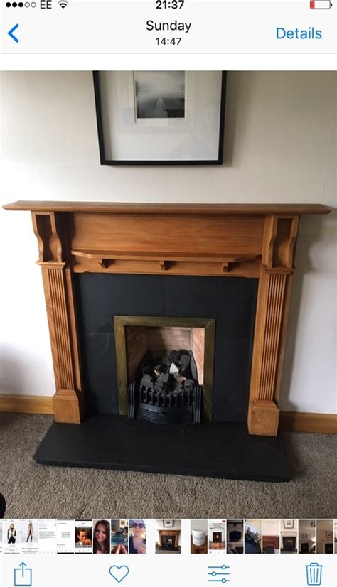 Learn how i used paint and a stencil to totally transform my fireplace! Fireplace painted in chalk paint