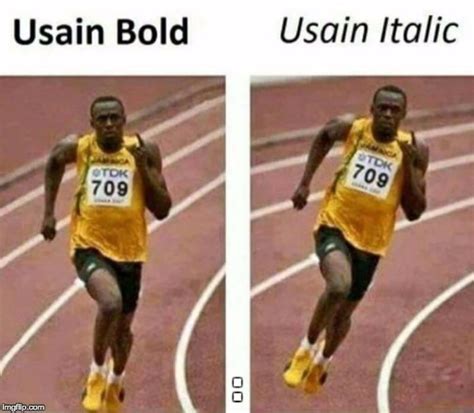 De jamaicaan usain bolt wordt nog steeds gezien als de beste sprinter in de geschiedenis. funny memes - Imgflip
