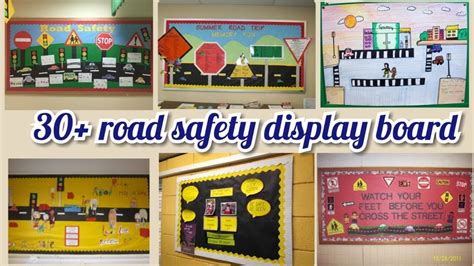 Road Safety Display Board Ideas Notice Board On Road Safety Traffic
