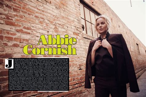 Abbie Cornish Photoshoot For Luomo Vogue March 2014 By Eric