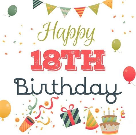18th Birthday Wishes Greetings Images And Cards