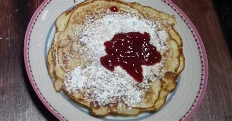 Rezept Quark -Pfannkuchen mit gehackten oder gemahlenen Mandeln