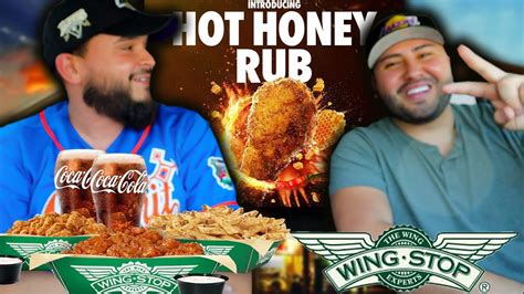 Wingstop Mukbang New Hot Honey Rub Ftstevensushi Youtube