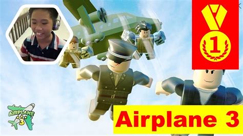 Roblox Noob Airplane 3 Story Roblox Gameplay Roblox Games Youtube