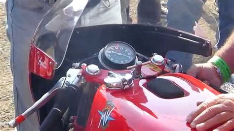 Mv agusta takes the field in the solidarity race to support varese community hospitals facing the coronavirus emergency. MV AGUSTA factory classic race bike sounds great at start ...