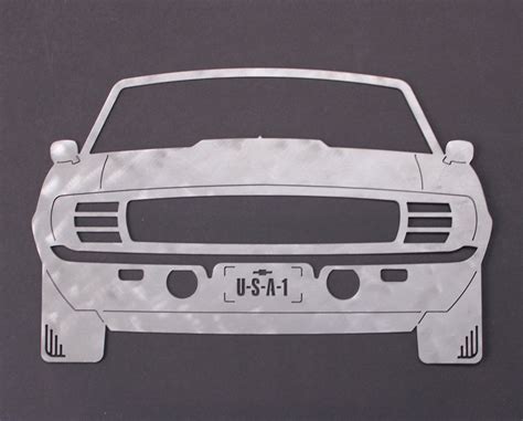 1969 Chevrolet Camaro Rsss Silhouette Wall Decor Wall Muscle