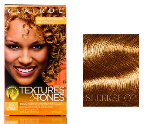 6g Honey Blonde Clairol Textures And Tones Hair Color Designed For