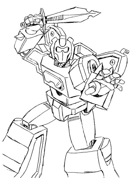 Coloring and drawing mewarnai robot. Sketsa Gambar Mewarnai Hitam Putih Robot Transformers ...