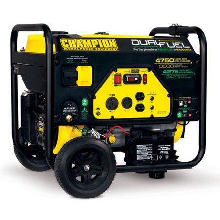 Why does having this option matter? Champion Power Equipment 76533 3800 Watt Dual Fuel RV ...