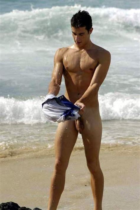 Sportsman Bulge Naked Nude Beach