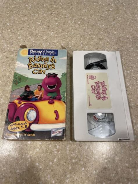 Barney Riding In Barneys Car Vhs 1995 For Sale Online Ebay
