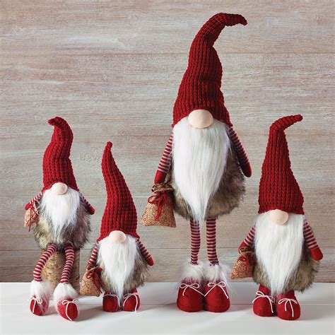 Christmas deer nordic gnomes art gnome clipart scandinavian | etsy. Faux Fur Gnome Family, Set of 4 | Christmas crafts, Diy ...