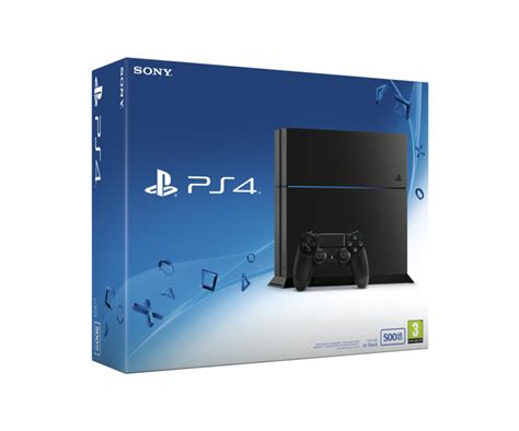 Sony Ps4 500gb Jet Black Console Consoles Ps4 Gaming Virgin
