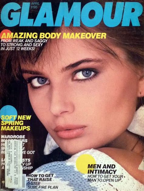 Late night with david letterman (1984) paulina porizkova distinctive features: PAULINA PORIZKOVA Glamour Cover April 1984 | Supermodelos ...