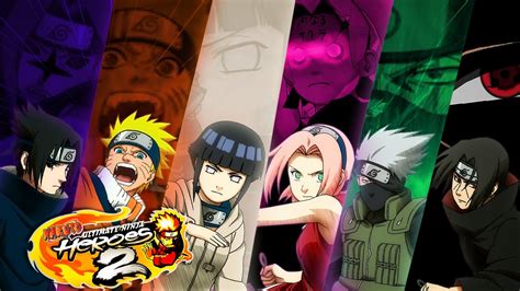 Naruto Ultimate Ninja Heroes 2 Todos Os Ultimate Jutsus Youtube