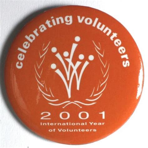 Badge Celebrating Volunteers Lesbian Bisexual Gay