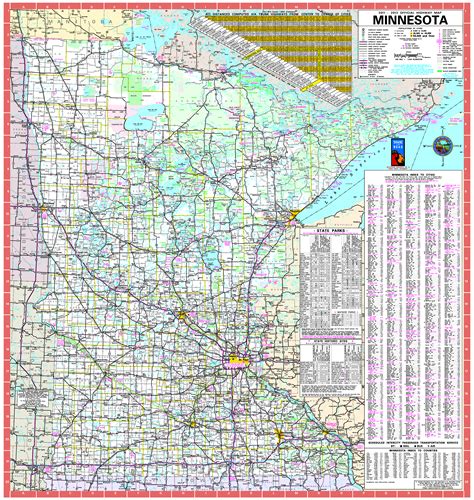 Map Of Minnesota Cities Minnesota Interstates Highway