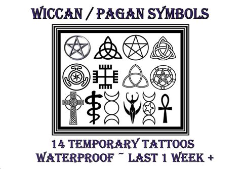 Wiccan Symbols Wiccan Symbols Witchcraft Symbols Pagan Symbols